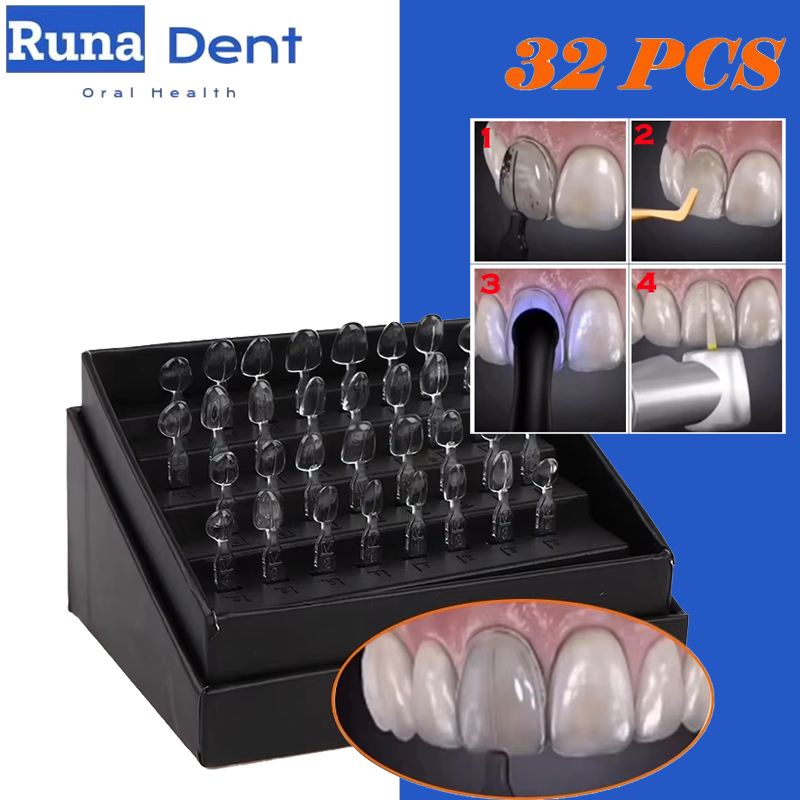 Teeth Whitening Moulds - 32개입 치아 미백 몰드 치과 실험실