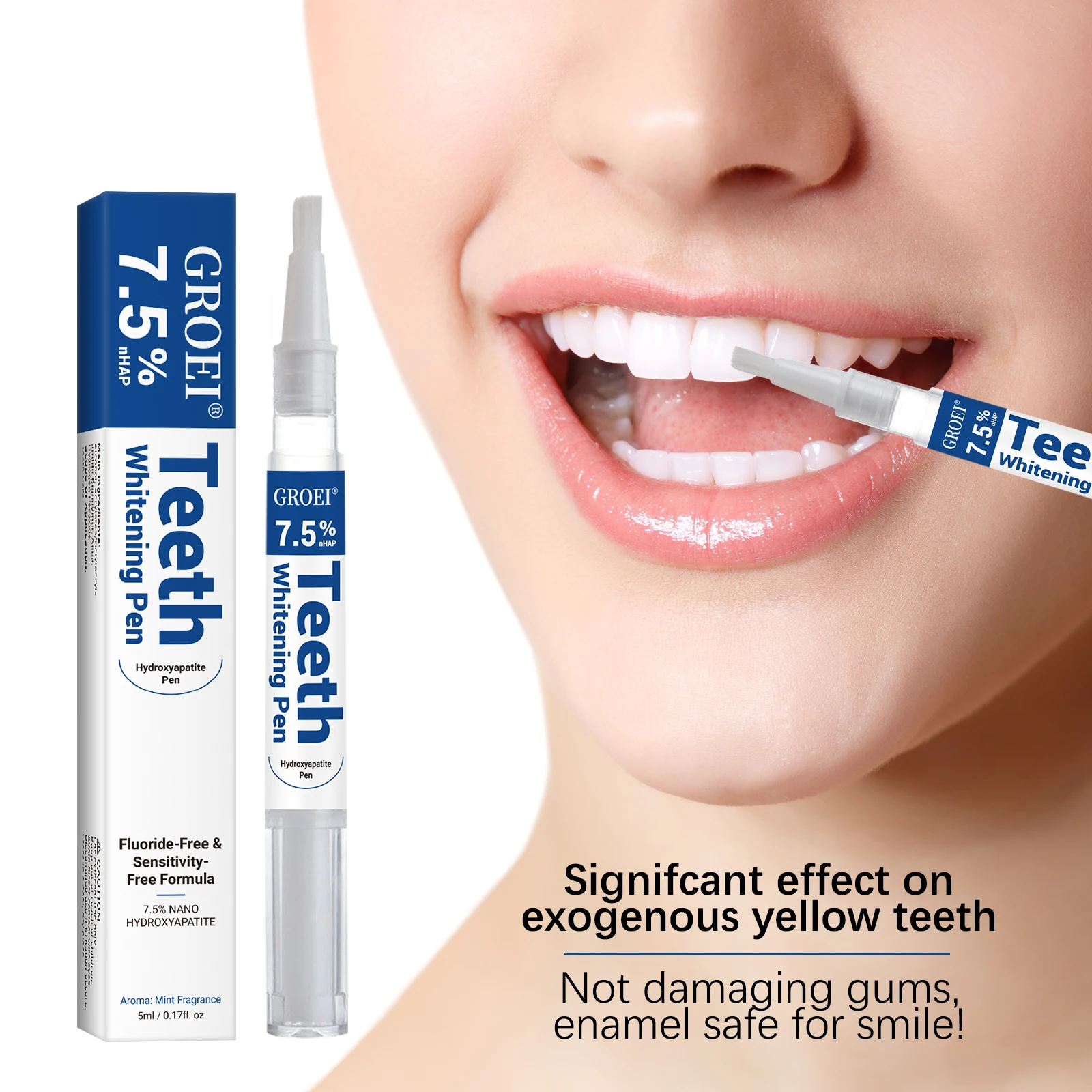 하이드록시아파타이트 치아 미백 펜 눈부신 화이트 얼룩  - Teeth Whitening Near Me 리뷰 및 가격