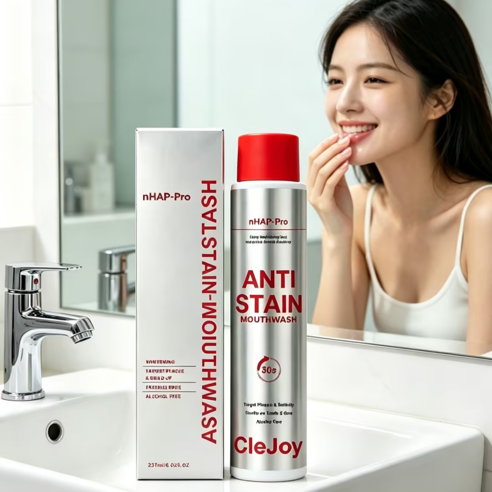 클레조이 치아 구강세정제 - 오래 지속되는 상쾌함, 잇 - Teeth Whitening Mouthwash 리뷰 및 가격