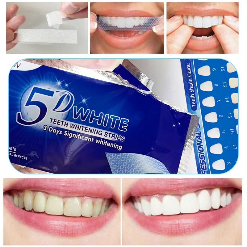 1-10개입, 5D 치아 스티커, 흰색 치아 젤, 치아 - Teeth Whitening Near Me 리뷰 및 가격