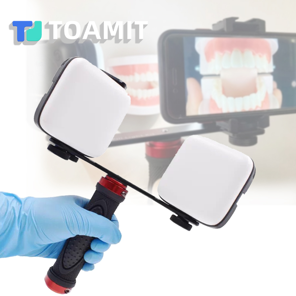 치과 사진 촬영 조명, 스마트폰용 블루투스 LED 플래 - Teeth Whitening Kit 리뷰 및 가격