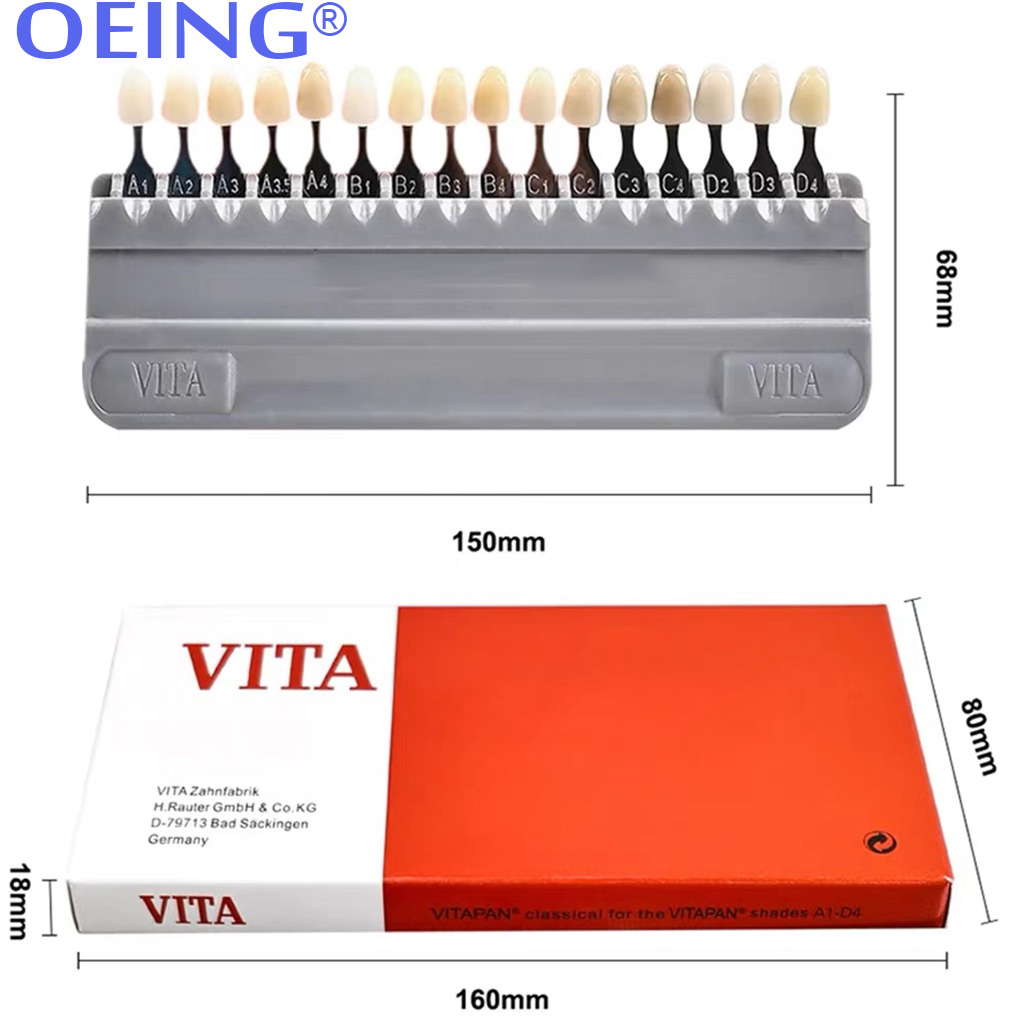 29/16 색상 치아 색상표 세라믹 비타판 치아 모델  - Teeth Whitening Kit 리뷰 및 가격